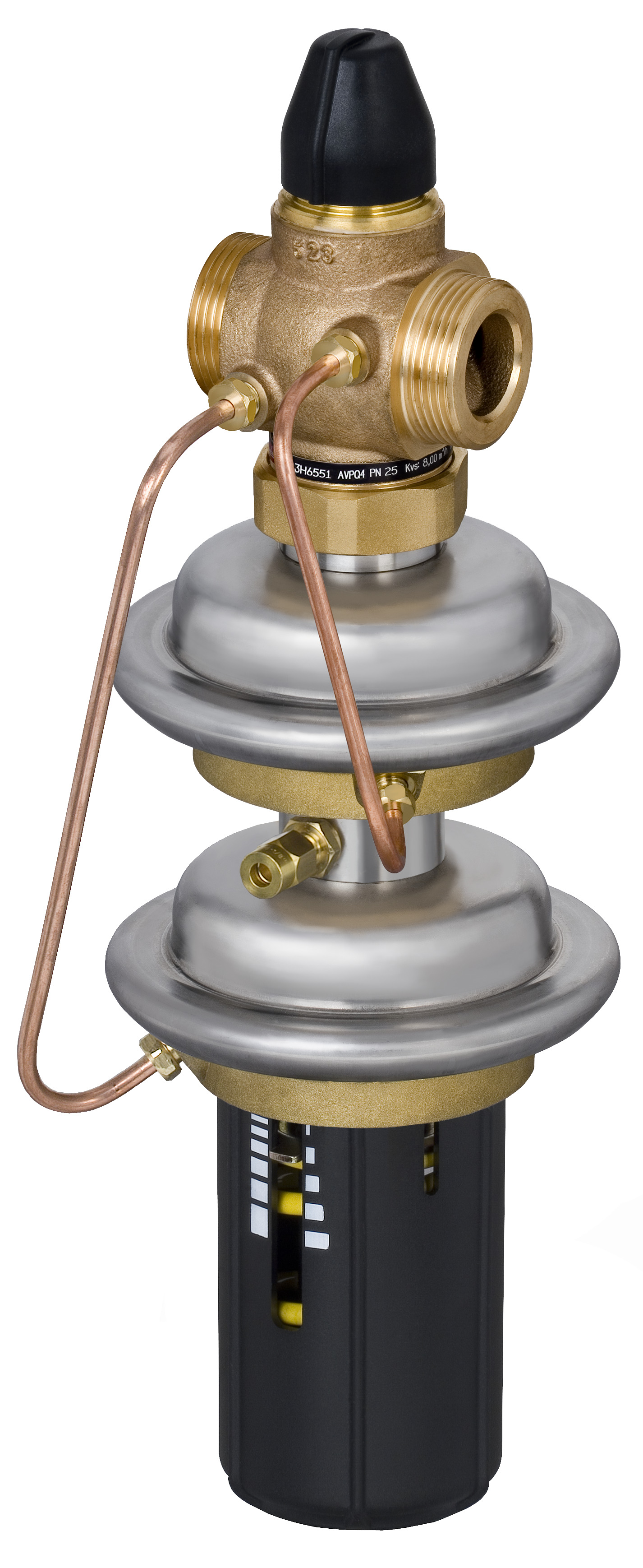 Danfoss Регулятор перепада давления AVPQ для монтажа на подающем трубопроводе РПД AVPQ 4PN25 50/20/0,3-2,0/0,2/резьб. 003H6562  - Вид №7