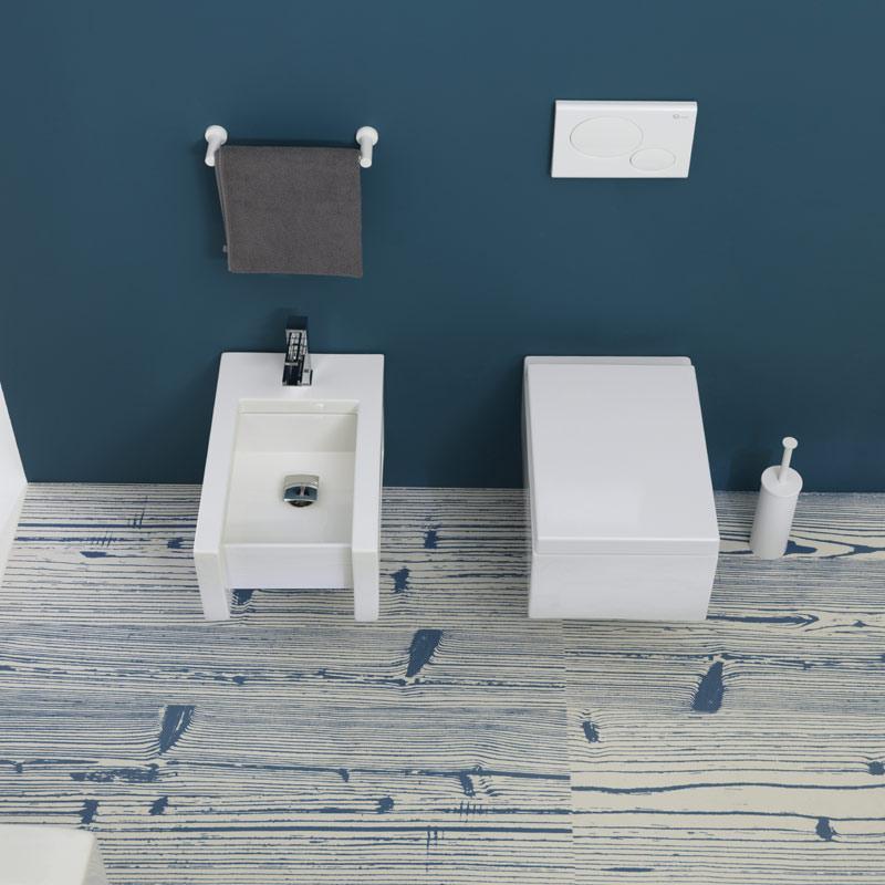 BXBISO2 Подвесное биде настенное GSG CERAMIC BOX - Вид №1