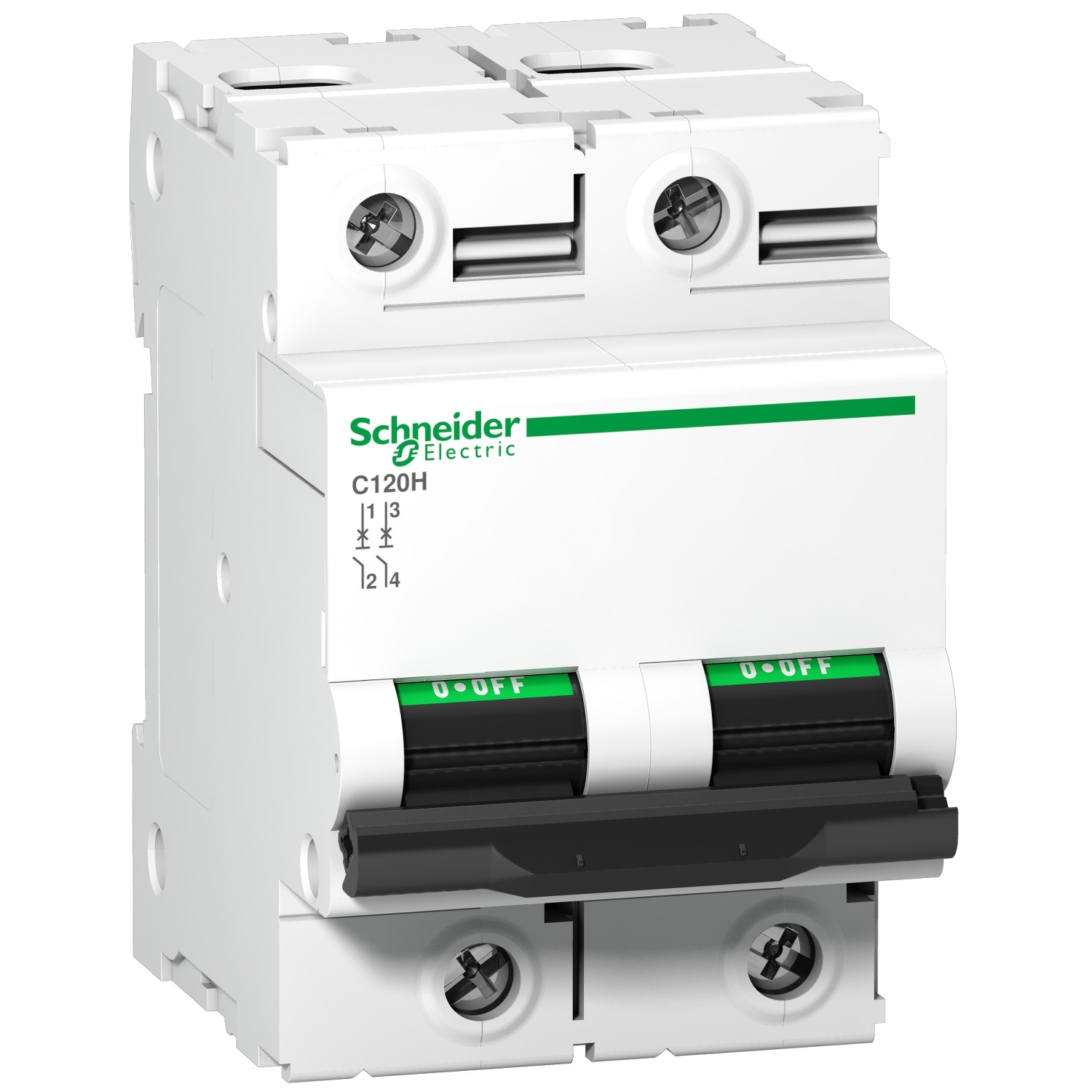 A9N18415 Автоматический выключатель Acti9 2P 125А (B) 15кА Schneider Electric Acti 9 