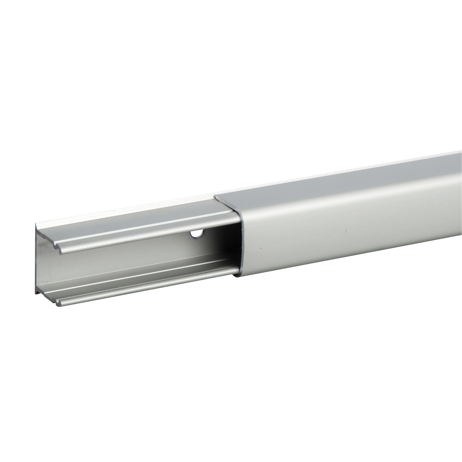 ISM14350 Миниканал OL MINI 18х20 анодированный алюминий 2.1м Schneider Electric Электромонтажная система OPTILINE 45 