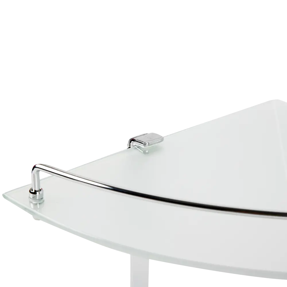 Полка для ванной Verran Basic угловая двухъярусная STLM-2147472 - Вид №1