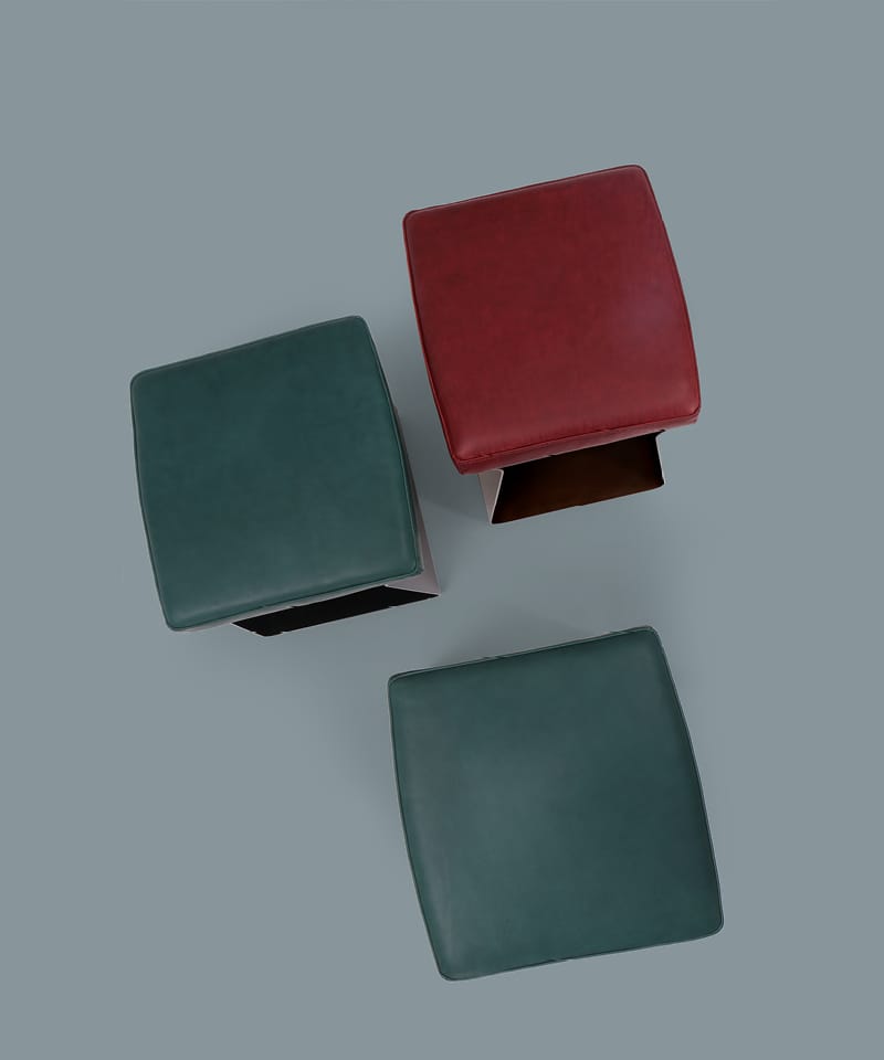 Низкий стул с мягким сиденьем Borzalino GEA ARCH-00053407 - Вид №5