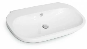 66338 Накладная раковина на столешницу  овальная Newform Lavabi