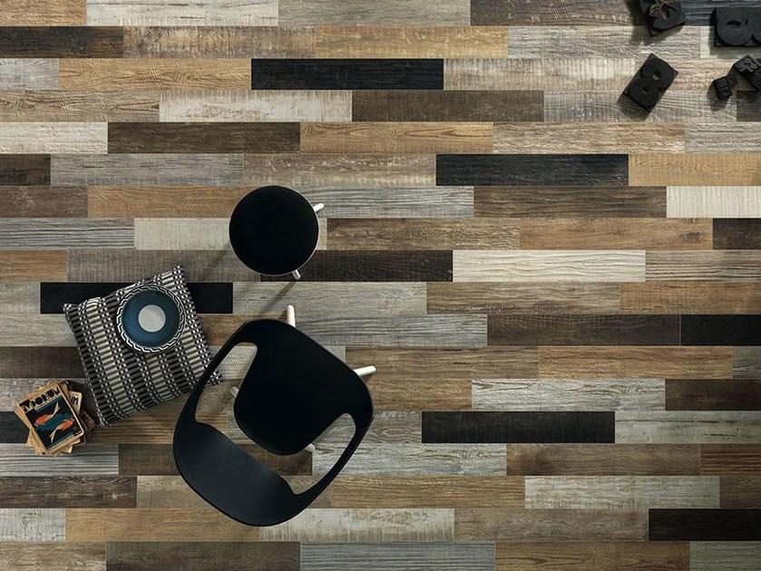 Italgraniti Стены / напольная плитка из керамогранита в полный рост с имитацией дерева Scrapwood sun-id-1347670 - Вид №4