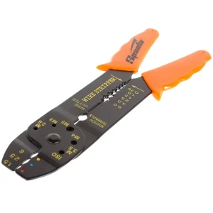 Щипцы для зачистки электропроводов и обжима контактных клемм Sparta 177505 1.5x6.5 мм 210 мм