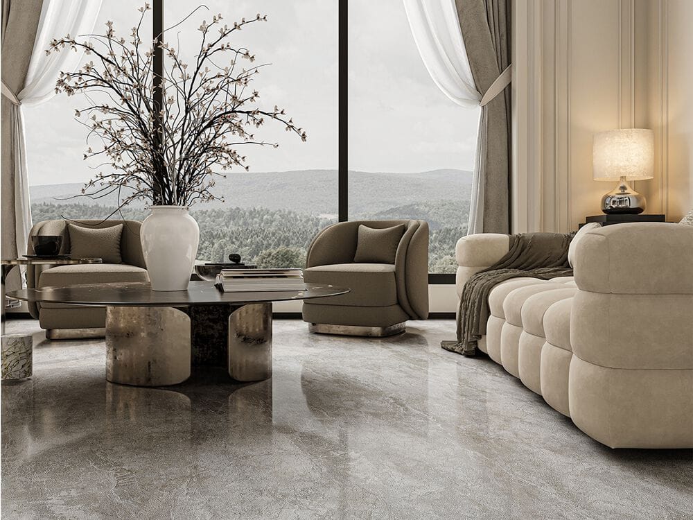 Мраморный пол / покрытие GANI MARBLE TILES FENDI GREY ARCH-00029046 - Вид №1