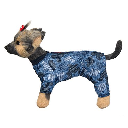 ПР0040976 Комбинезон для собак Мегаполис мальчик, размер 1 20см Dogmoda 