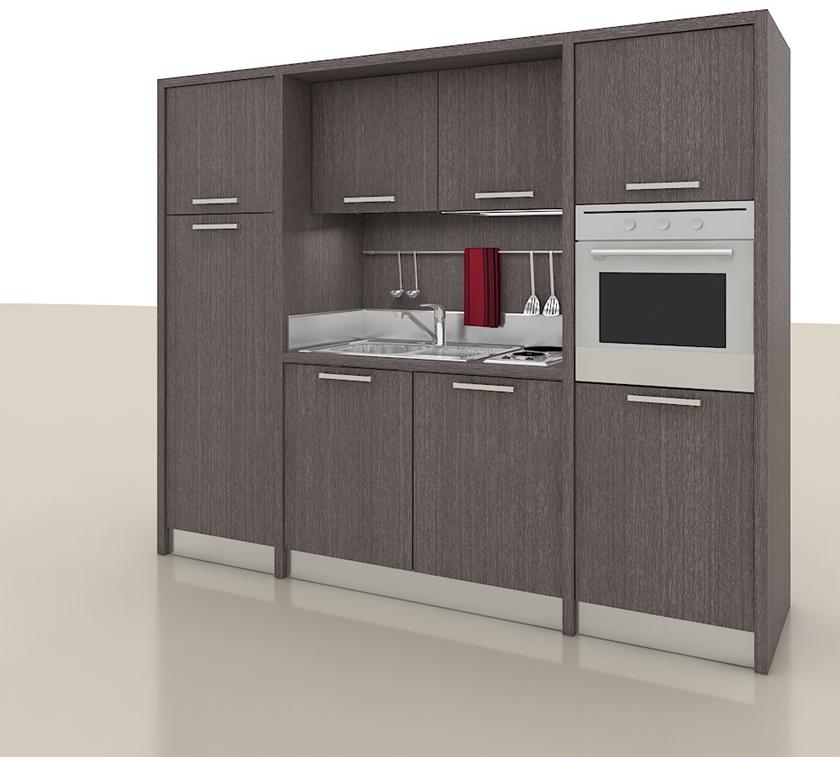 Mobilspazio Мини-кухня из дерева Zeus K134 - Вид №3