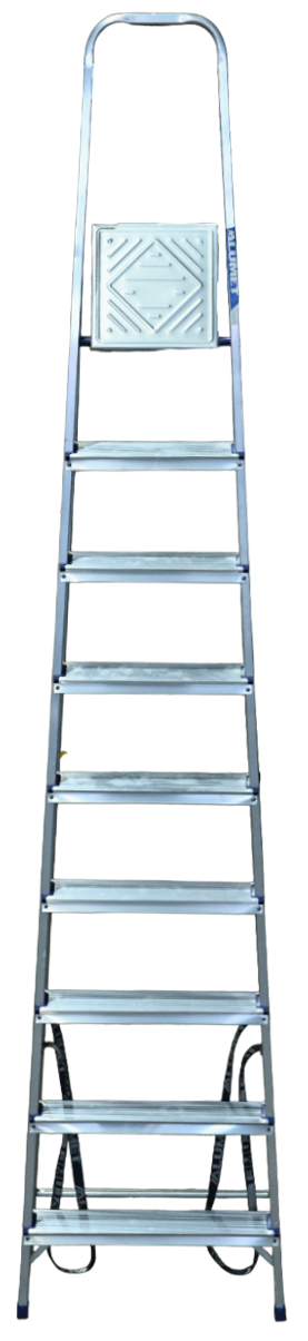 Стремянка алюминиевая 9 ст ALUMET Ам709 - Вид №5