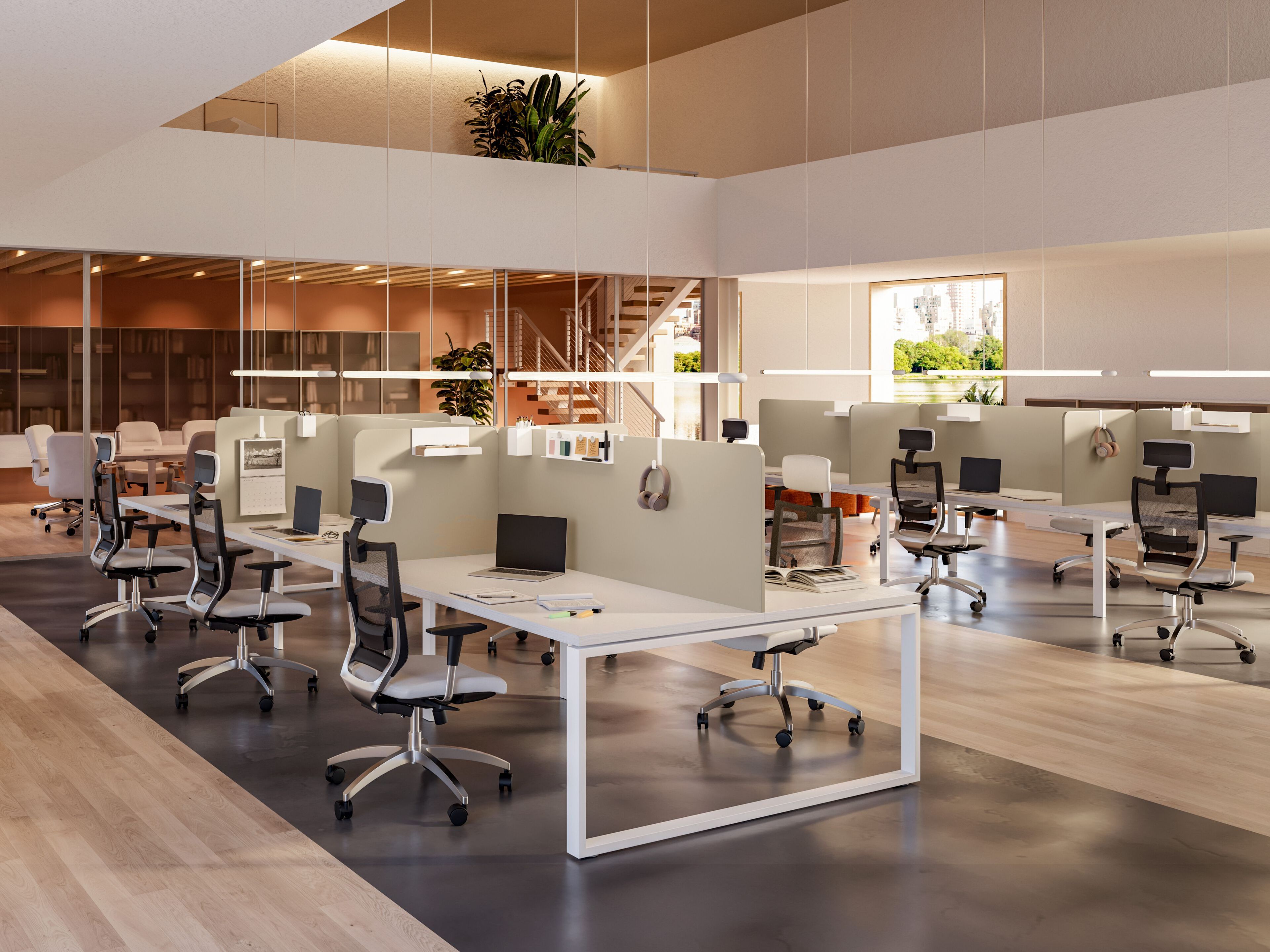 Панель перегородки стола Giessegi OfficeTime ARCH-00120453 - Вид №3