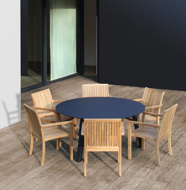 Royal Botania Садовый стул из тика sun-id-1468560 - Вид №1