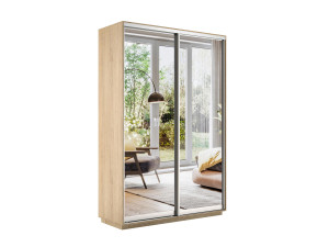 90325622 Шкаф-купе Экспресс Экспенс 45EEKD_120_S 220x120x45 см ЛДСП цвет сонома STLM-0185323 МЕБЕЛЬНАЯ КОМПАНИЯ Е1