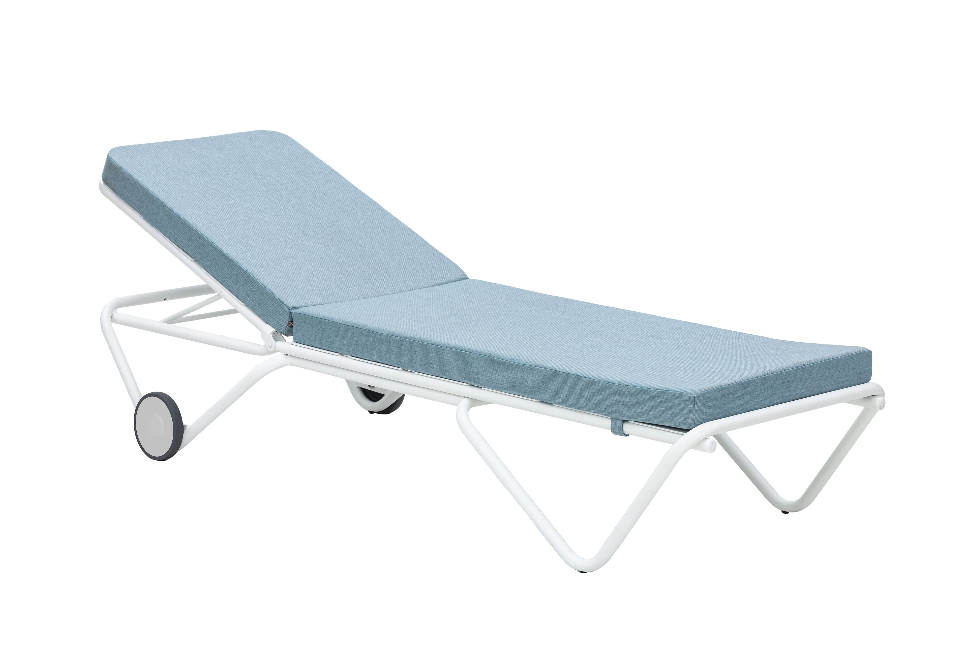 Алюминиевая откидная Садовая кровать с колесами iSimar Barceloneta ARCH-00086631 - Вид №23