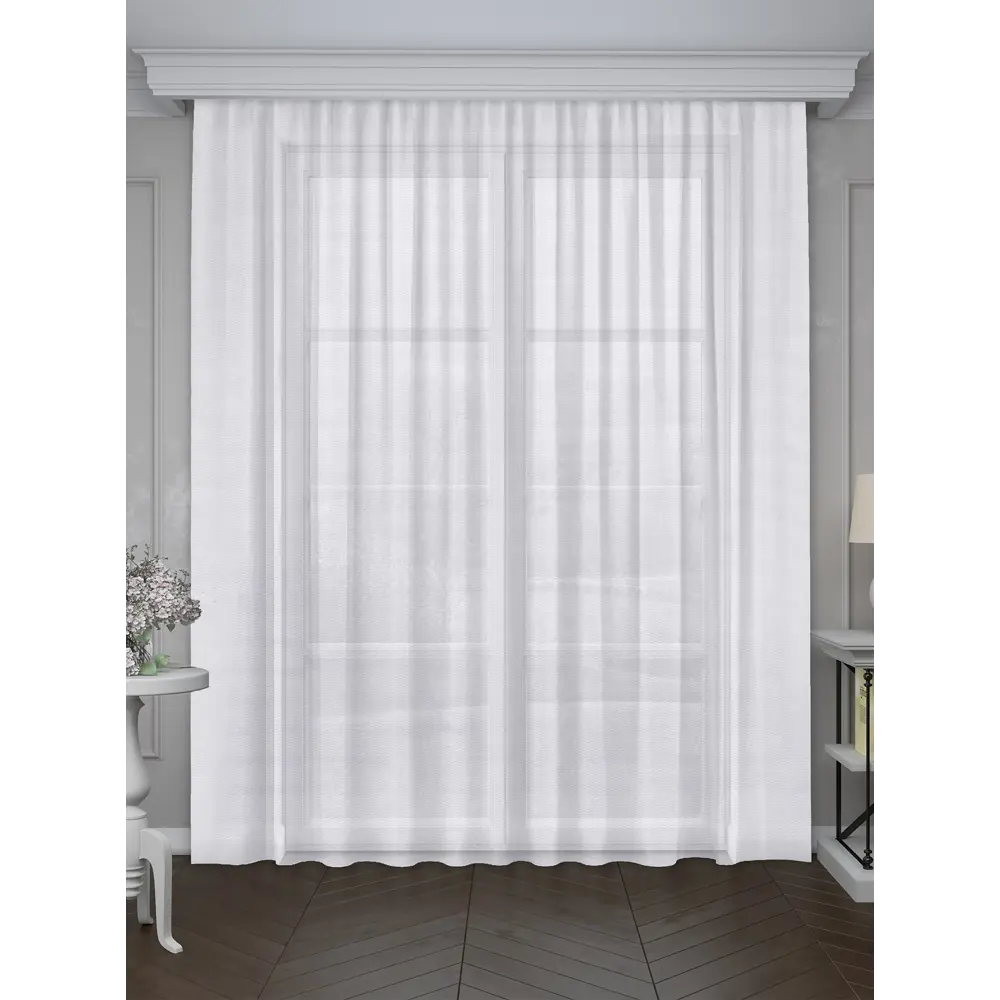 Santreyd Тюль Французская сетка с утяжелителем - элегантная легкость для окон 84765864 STLM-0054896 - Вид №6