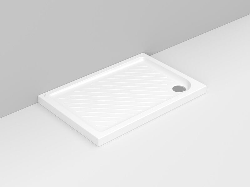 Керамический нескользящий прямоугольный поддон для душа Ceramica Dolomite Gemma2 ARCH-00083927 - Вид №16