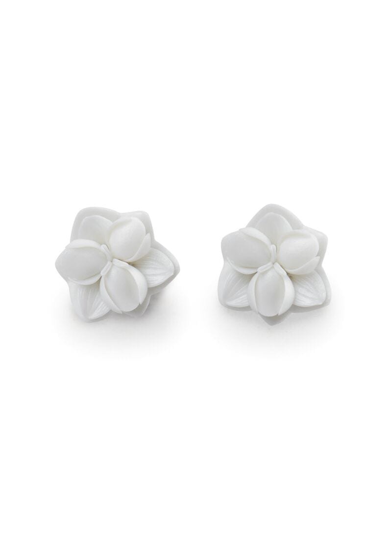 Серьги из фарфора Lladró ORCHID STUD ARCH-00086229