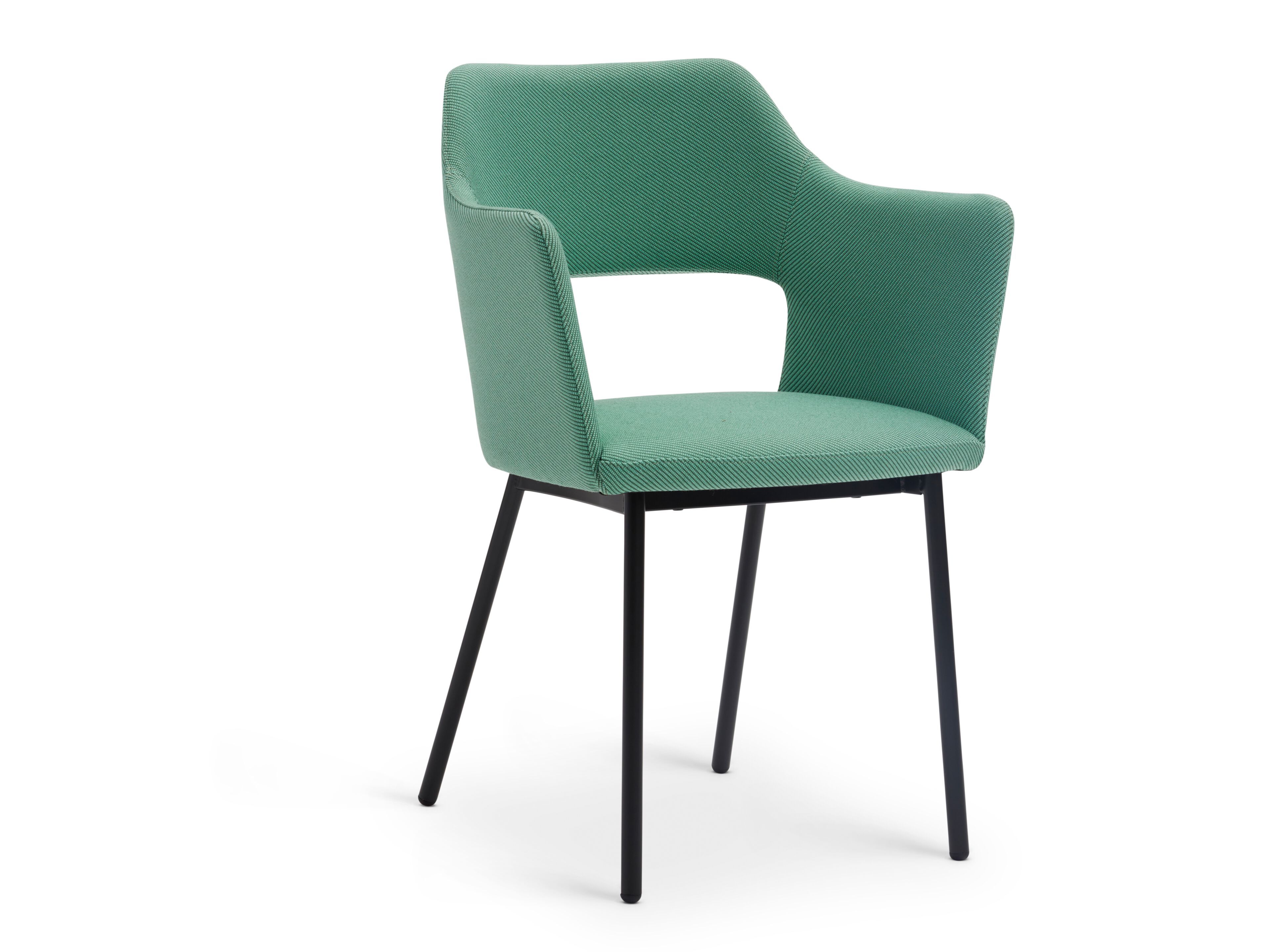 Мягкий тканевый стул с подлокотниками Origins 1971 Edith ARCH-00034980