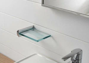 ZAZZERI Настенная стеклянная мыльница Tango