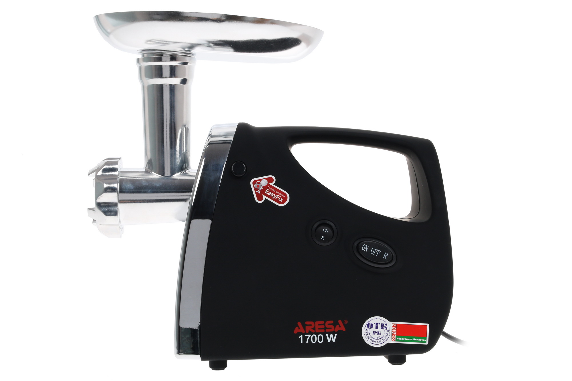 1106825 Мясорубка электрическая Aresa AR-2102 черный STDN-0058574 - Вид №5