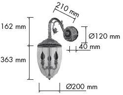 FEDE Бра из латуни  Fd1137 Fd1137--- - Вид №4