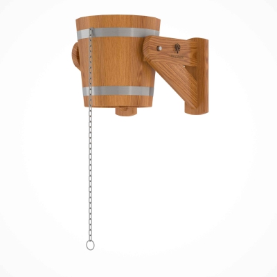 145 Обливное устройство из дуба 12 литров (дуб натуральный) Alyarus  - Вид №1