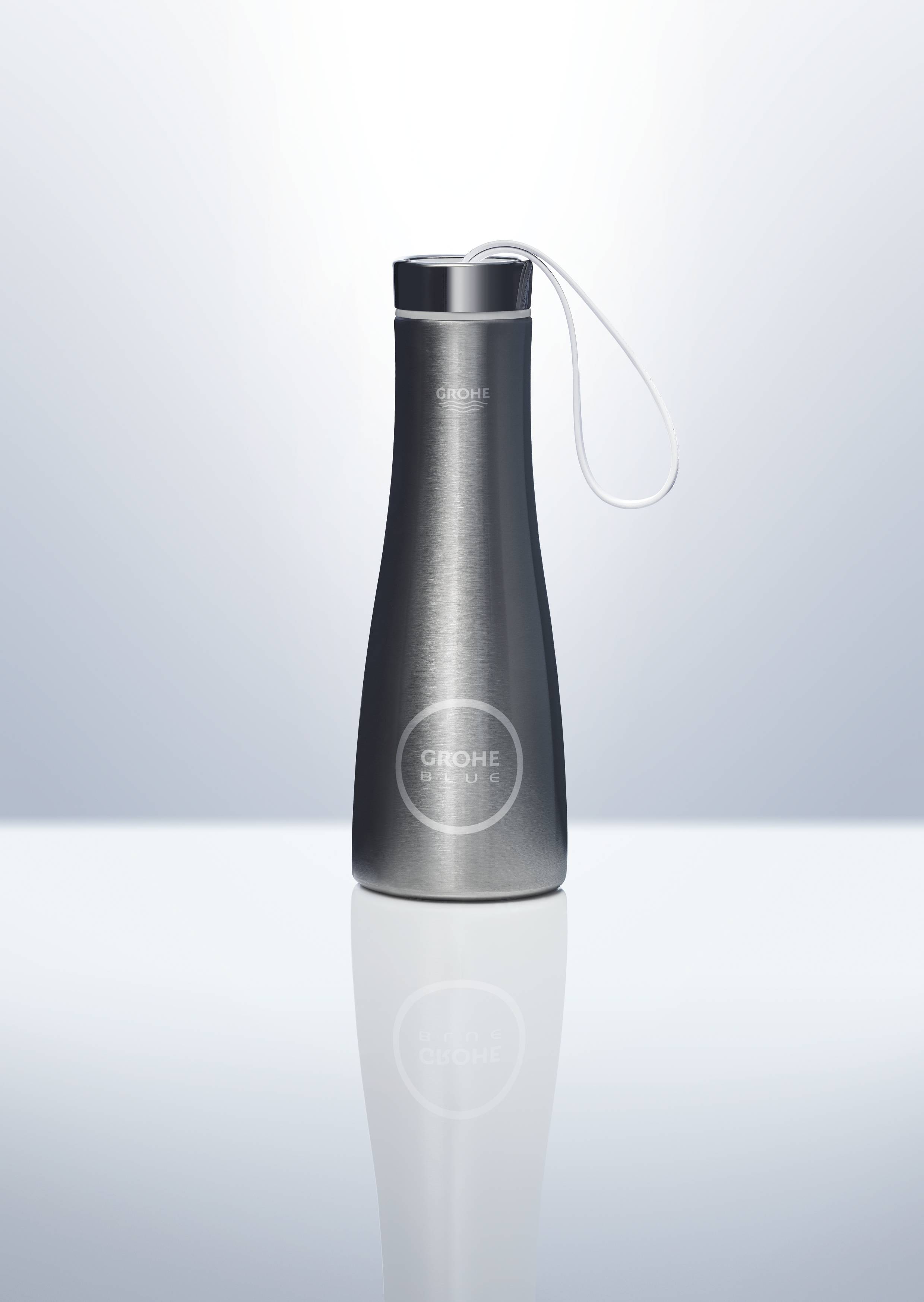 40848SD0 Спортивная питьевая бутылка Grohe GROHE Blue хром - Вид №1