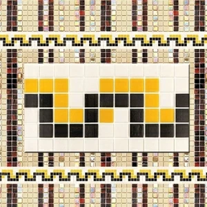 БОРДЮР ИЗ СТЕКЛЯННОЙ МОЗАИКИ BE113(m) ALMA БОРДЮРЫ 20