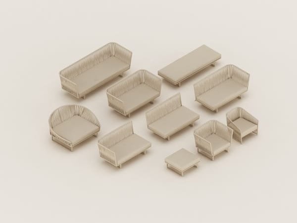 Садовый диван Kettal Bitta ARCH-00147214 - Вид №5