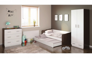 P14081914 Модульная детская Polini kids SIMPLE, композиция 2 ВПК (Тополь)