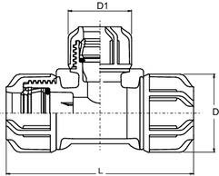 SANIT 221454000101040 Снижение тройника  - Вид №1