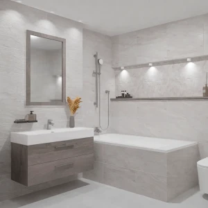 Настенная плитка Azori Portu Perla с эффектом природного камня 31.5×63 см 89401958