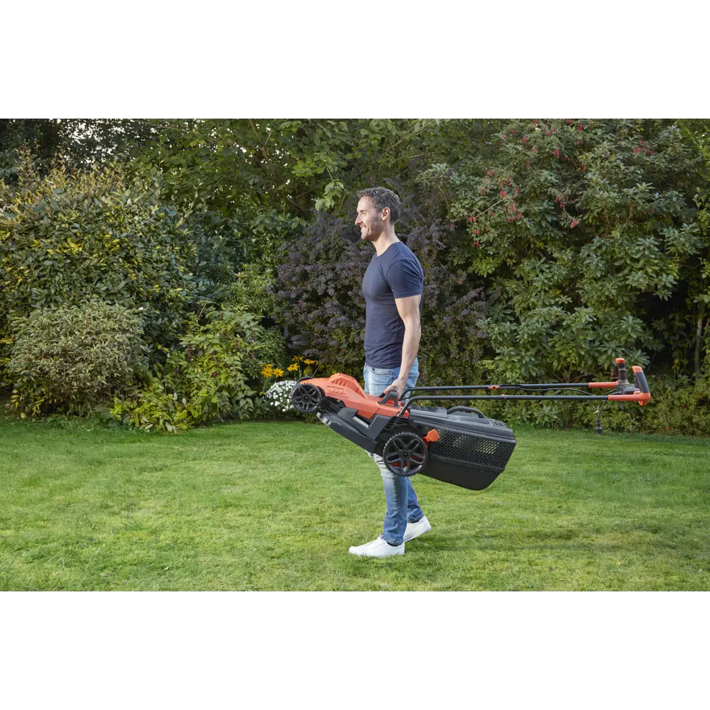 Газонокосилка электрическая Black&Decker BEMW 461BH, 1400 Вт, 34 см BLACK + DECKER STLM-2120902 - Вид №14