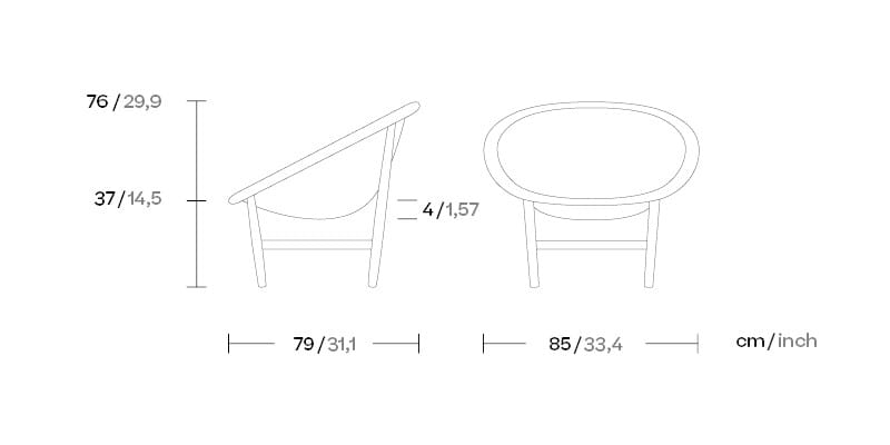 Плетеное кресло Kettal корзина ARCH-00123177 - Вид №6