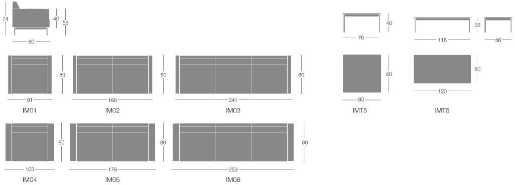 Segis 2-х местный модульный тканевый диван Hotel sun-id-1364636 - Вид №12