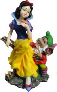 10691 БЕЛОСНЕЖКА с ГНОМОМ, скульптура из бетона LAB.Space  - Вид №2