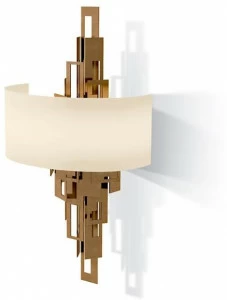 Carpanese Home Настенный светильник из металла непрямого света Contemporary 7494