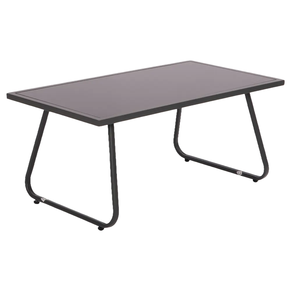 Набор садовой мебели для отдыха BEGINIA Lama Сталь Стол, диван, кресло 2 шт Черный STLM-2183634 - Вид №4