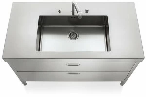 Мойка кухонная овальная ALPES-INOX Liberi in cucina