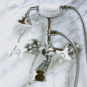 Смеситель для ванны настенный UTWR733CR Devon Devon WHITE ROSE