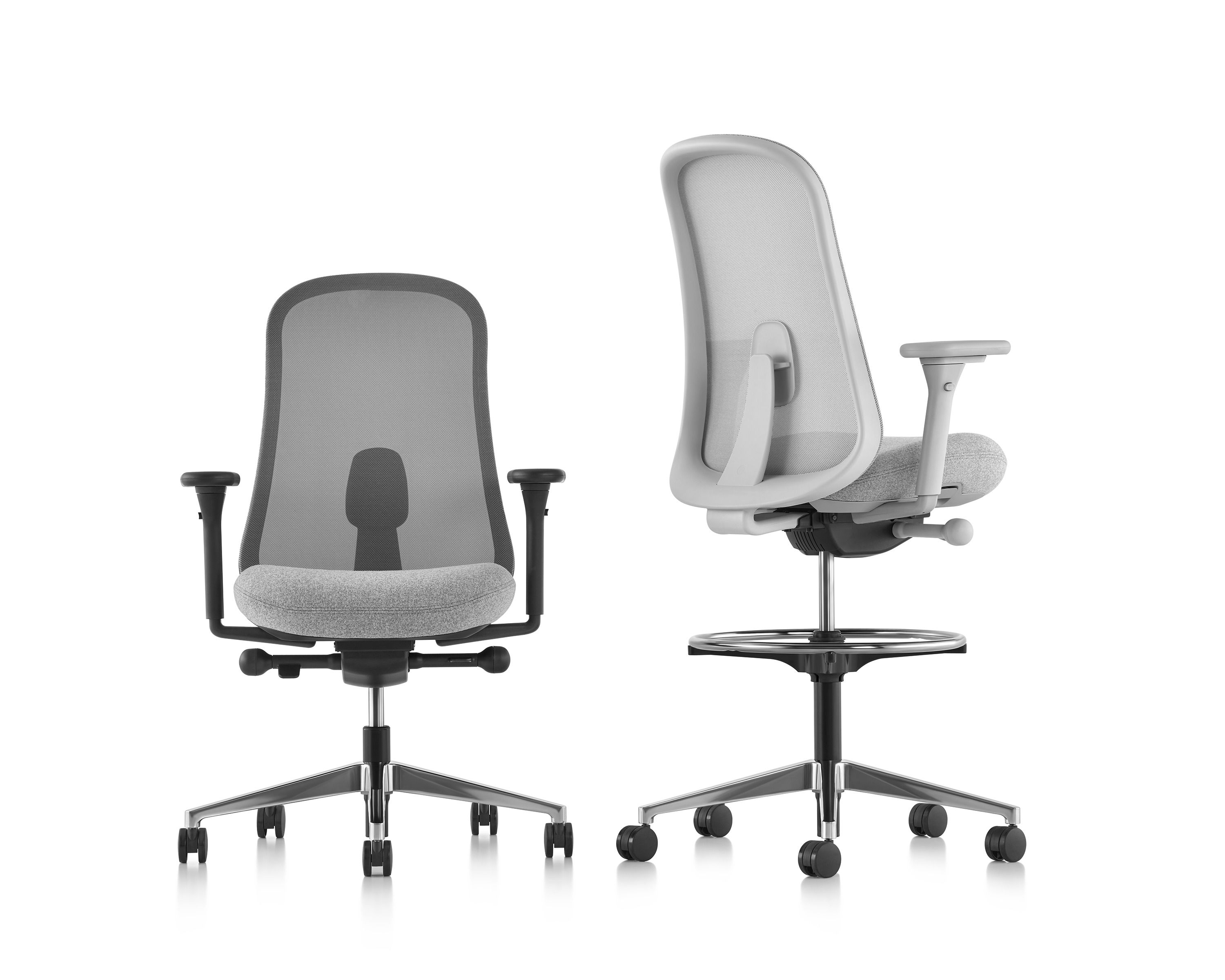 Эргономичный поворотный офисный стул с колесами Herman Miller белье ARCH-00043205 - Вид №4