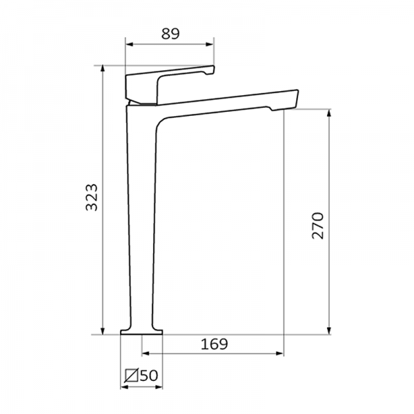 Смеситель для раковины JOLIE GRB MIXERS 82531822 - Вид №1