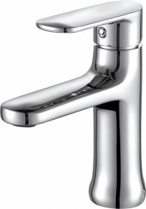 Cмеситель для ванной комнаты на раковину низкий OPAL F1125183CP-RUS bravat