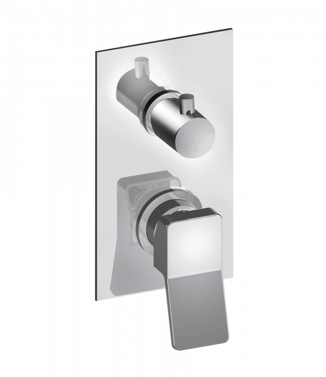 53519 / 3PR Встроенный смеситель с механическим переключателем на 3 направления. Bongio Reef 53519/3PR