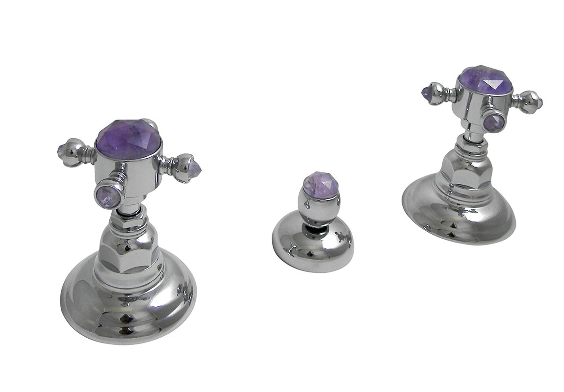 2110 ** 09 Смеситель для биде с автоматическим сливом Nicolazzi Series Le Pietre 