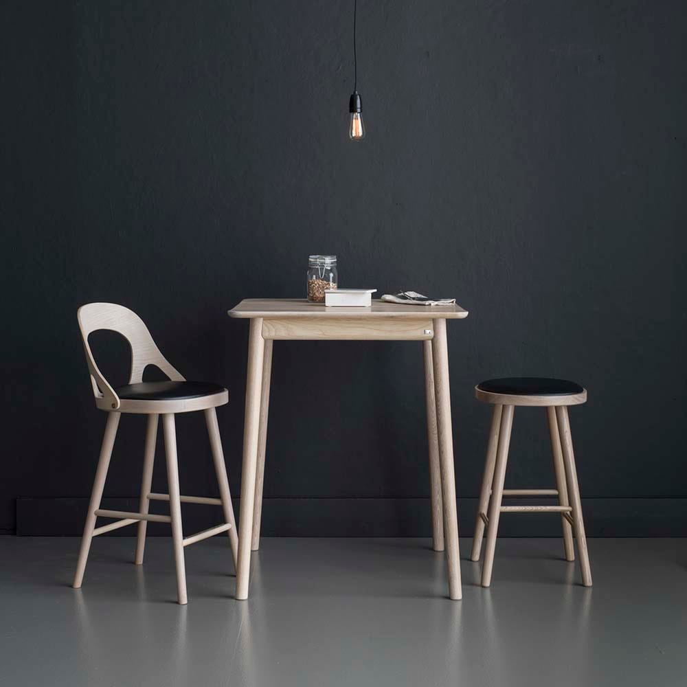 Высокий дубовый стул со спинкой Hans K Colibri ARCH-00069244 - Вид №4