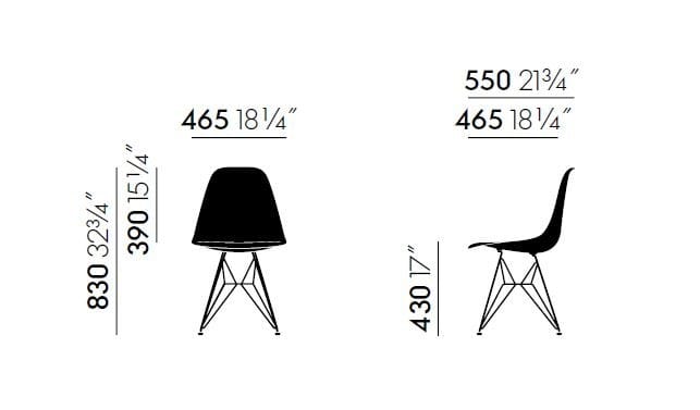 Стул из полипропилена VITRA Eames Plastic Chair ARCH-00124974 - Вид №48