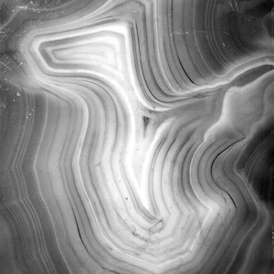 Арт-панель на холсте Alex Turco Minerals Silver Monolith