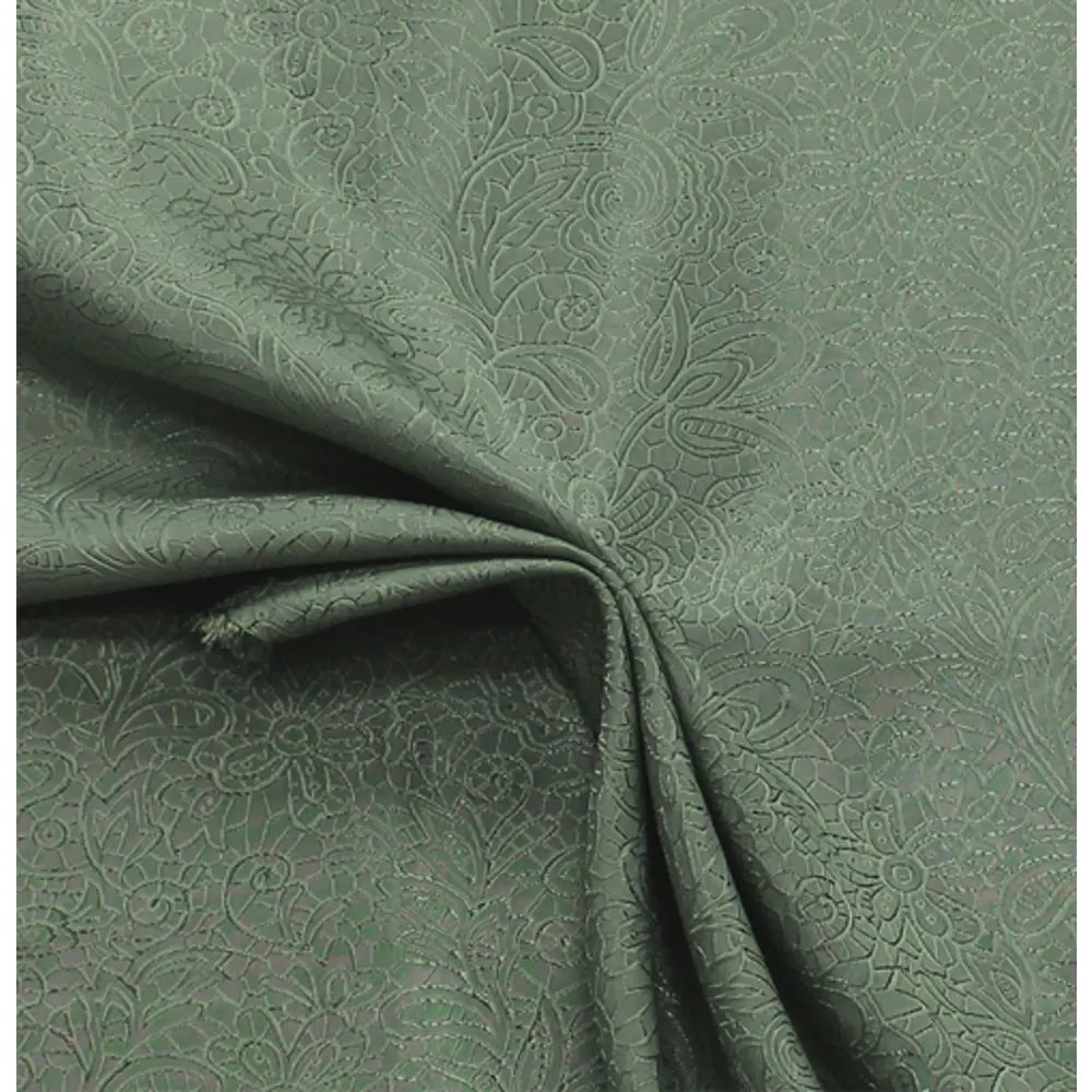 Штора на ленте 140х260 см цвет зелёный AMORE MIO STLM-2159842