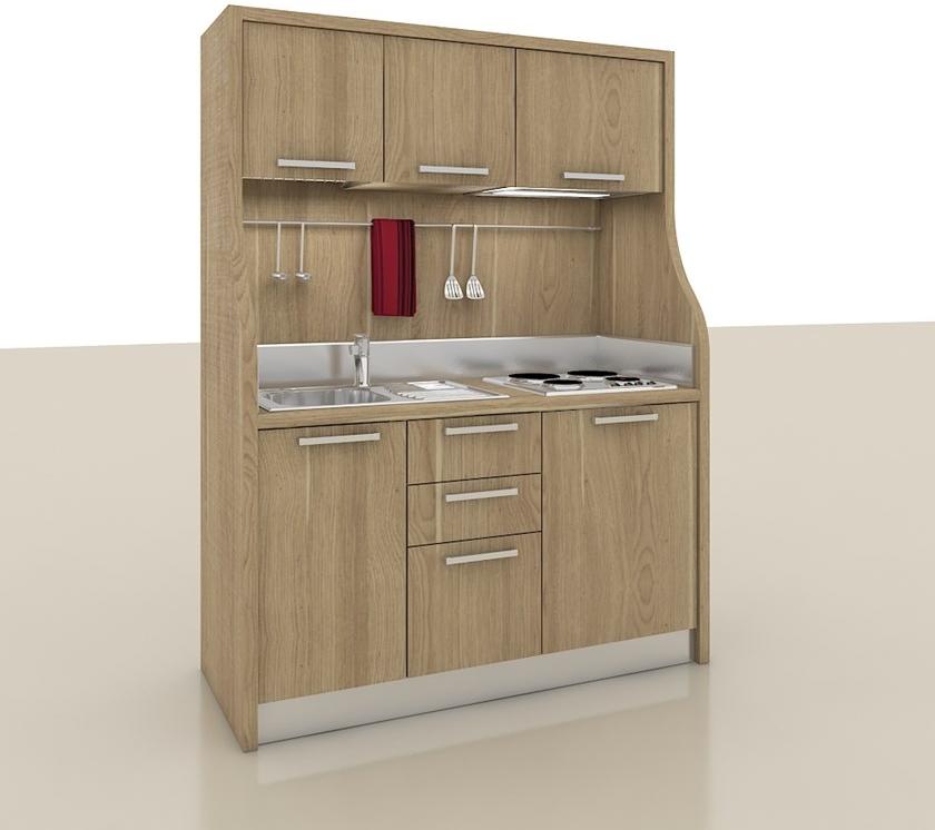 Mobilspazio Мини-кухня из дерева Zeus K148 - Вид №5