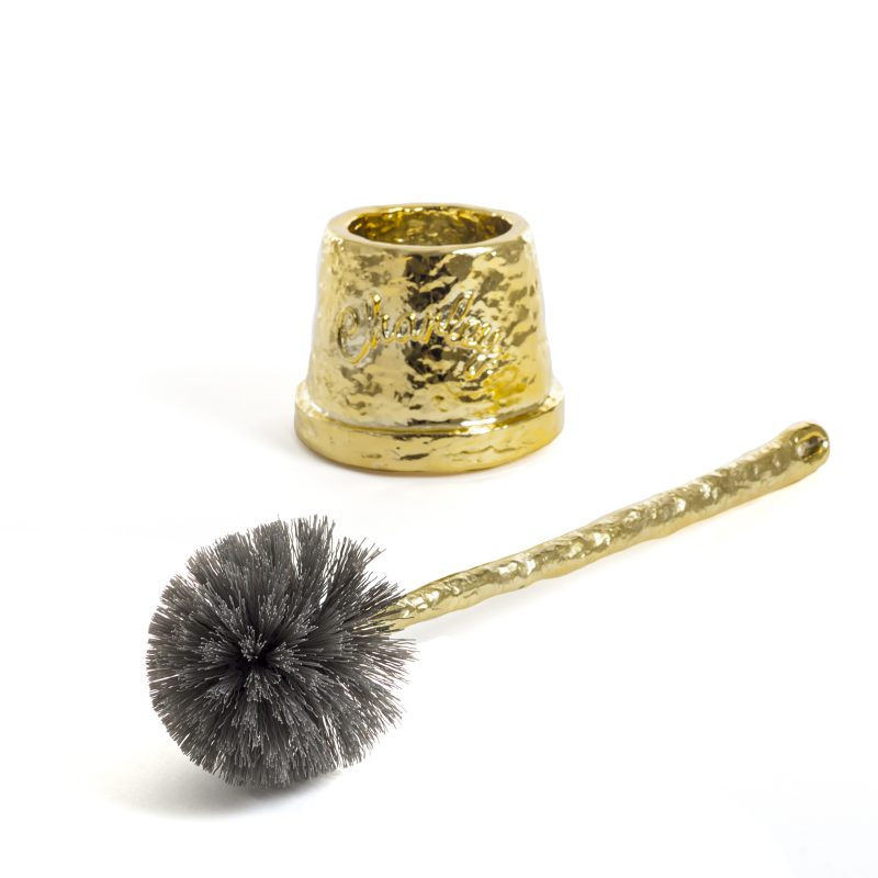 Ершик для унитаза золотой 56х17,5 см Charley Toilet Brush SELETTI  00-3883368 Золото  - Вид №1